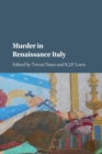 Murder in Renaissance Italy - Book