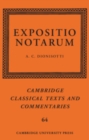 Expositio Notarum - Book