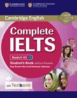 Complete IELTS Bands 5-6.5 Student's Book without Answers with CD-ROM with Testbank - Book