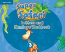 Super Safari American English Level 3 Letters and Numbers Workbook - Book