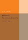 Elementary Co-ordinate Geometry : A Book for Beginners - Book