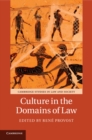 Culture in the Domains of Law - Book