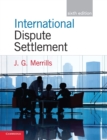 International Dispute Settlement - Book