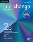Interchange Level 2B Full Contact with Online Self-Study and Online Workbook - Book