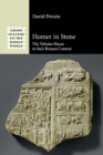 Homer in Stone : The Tabulae Iliacae in their Roman Context - Book