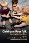 Children's Peer Talk : Learning from Each Other - Book