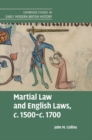 Martial Law and English Laws, c.1500–c.1700 - eBook