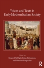 Voices and Texts in Early Modern Italian Society - eBook