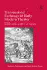Transnational Exchange in Early Modern Theater - eBook