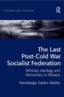 The Last Post-Cold War Socialist Federation : Ethnicity, Ideology and Democracy in Ethiopia - eBook