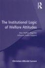 The Institutional Logic of Welfare Attitudes : How Welfare Regimes Influence Public Support - eBook