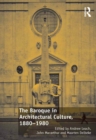 The Baroque in Architectural Culture, 1880-1980 - eBook