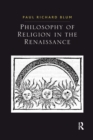 Philosophy of Religion in the Renaissance - eBook