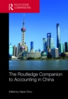 The Routledge Companion to Accounting in China - eBook