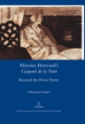 Aloysius Bertrand’s Gaspard de la Nuit Beyond the Prose Poem - eBook