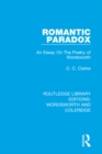 Romantic Paradox : An Essay on the Poetry of Wordsworth - eBook