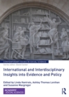 International and Interdisciplinary Insights into Evidence and Policy - eBook