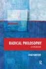 Radical Philosophy : An Introduction - eBook