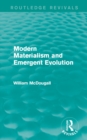 Modern Materialism and Emergent Evolution - eBook