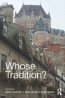Whose Tradition? : Discourses on the Built Environment - eBook