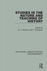 Studies in the Nature and Teaching of History - eBook