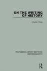 On the Writing of History - eBook