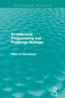 Architectural Programming and Predesign Manager - eBook