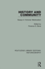 History and Community : Essays in Victorian Medievalism - eBook