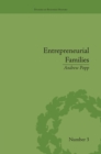 Entrepreneurial Families : Business, Marriage and Life in the Early Nineteenth Century - eBook