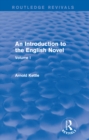 An Introduction to the English Novel : Volume I - eBook