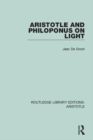 Aristotle and Philoponus on Light - eBook