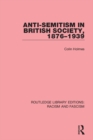Anti-Semitism in British Society, 1876-1939 - eBook