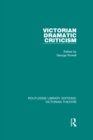 Victorian Dramatic Criticism - eBook