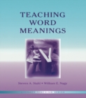 Teaching Word Meanings - eBook
