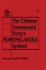 The Chinese Communist Party's Nomenklatura System - eBook