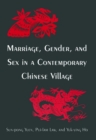 Marriage, Gender and Sex in a Contemporary Chinese Village - eBook