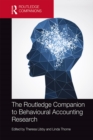 The Routledge Companion to Behavioural Accounting Research - eBook