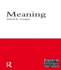 Meaning - eBook
