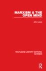 Marxism and the Open Mind - eBook