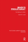 Marx's Proletariat (RLE Marxism) : The Making of a Myth - eBook
