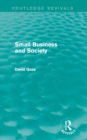 Small Business and Society (Routledge Revivals) - eBook