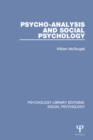 Psycho-Analysis and Social Psychology - eBook