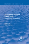 European Theatre 1960-1990 (Routledge Revivals) : Cross-Cultural Perspectives - eBook