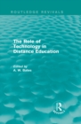 The Role of Technology in Distance Education (Routledge Revivals) - eBook