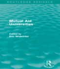 Mutual Aid Universities (Routledge Revivals) - eBook