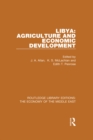Libya : Agriculture and Economic Development - eBook