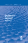 The Supreme Command, 1914-1918 (Routledge Revivals) : Volume I - eBook