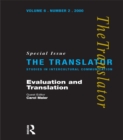 Evaluation and Translation : Special Issue of "The Translator" - eBook