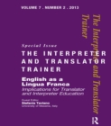 English as a Lingua Franca : Implications for Translator and Interpreter Education - eBook