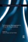 Performance Management in Nonprofit Organizations : Global Perspectives - eBook